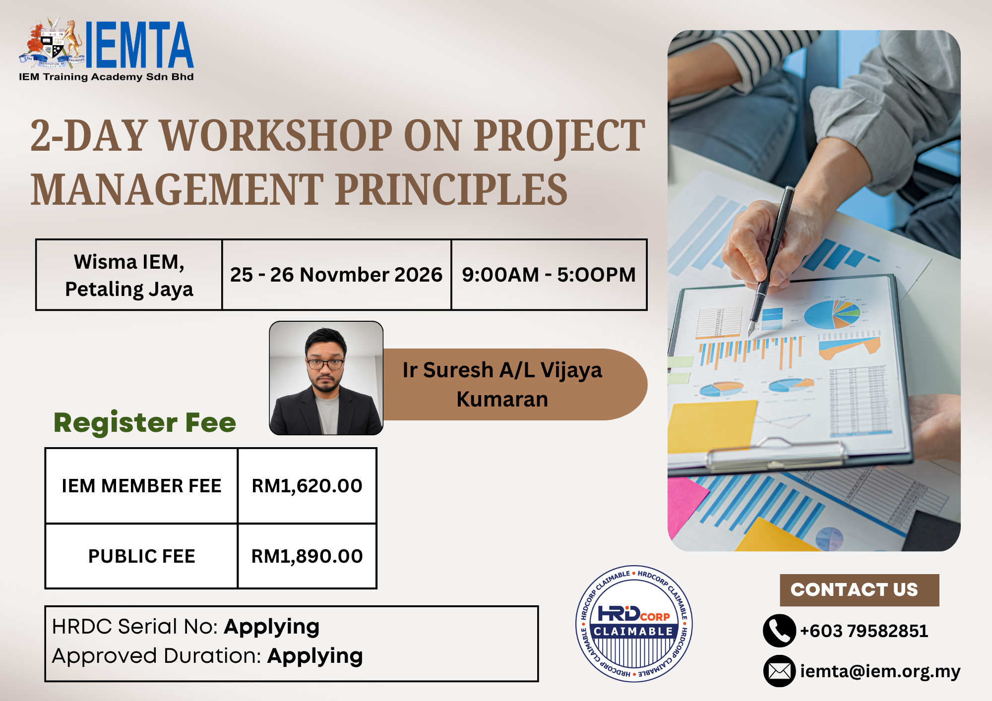 2-Day Workshop on Project Management Principles